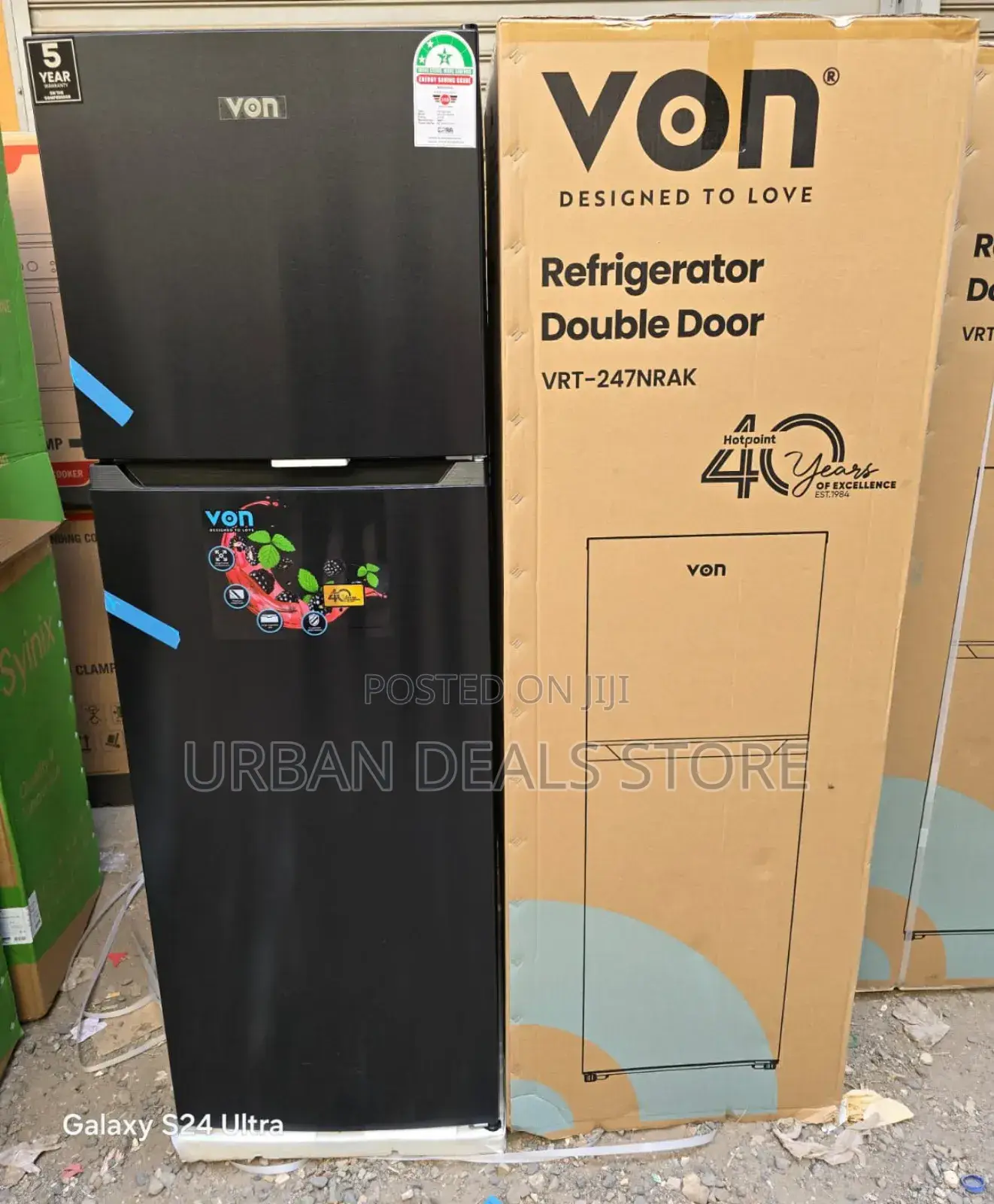 Von 247 LTRS Nofrost Double Door Refrigerator