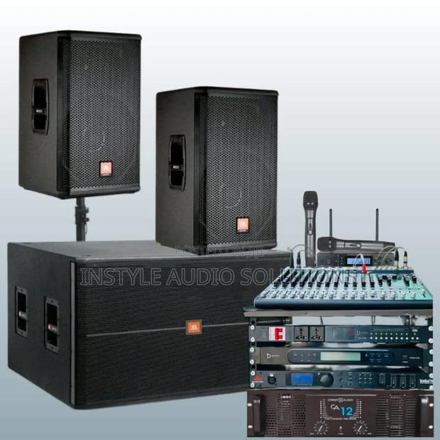 Outdoor Powerful Sound System Complete for 300 People Reach