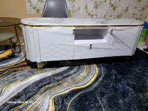 White Gold Tv Stand