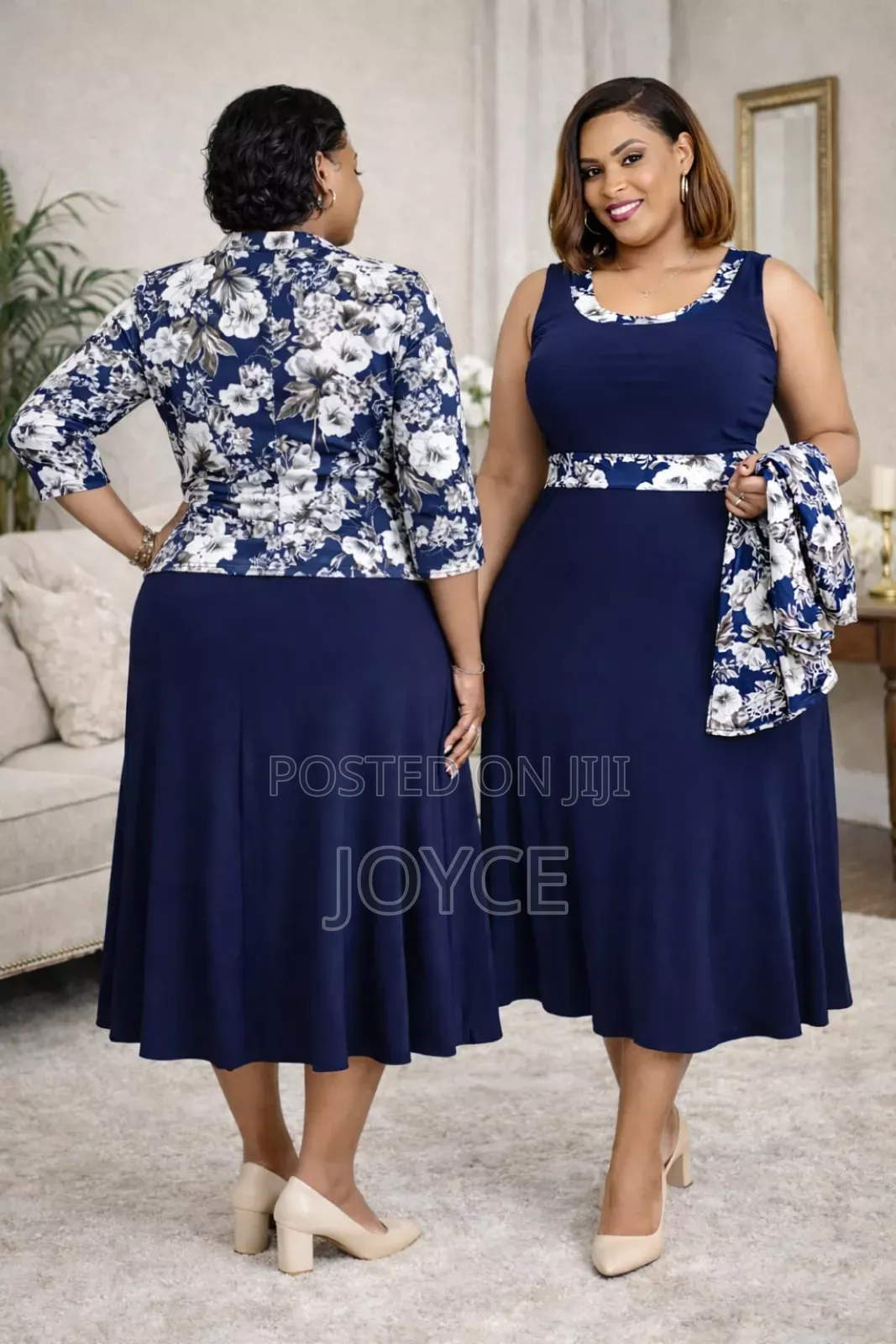 2 Piece Flare Stretcher Dress