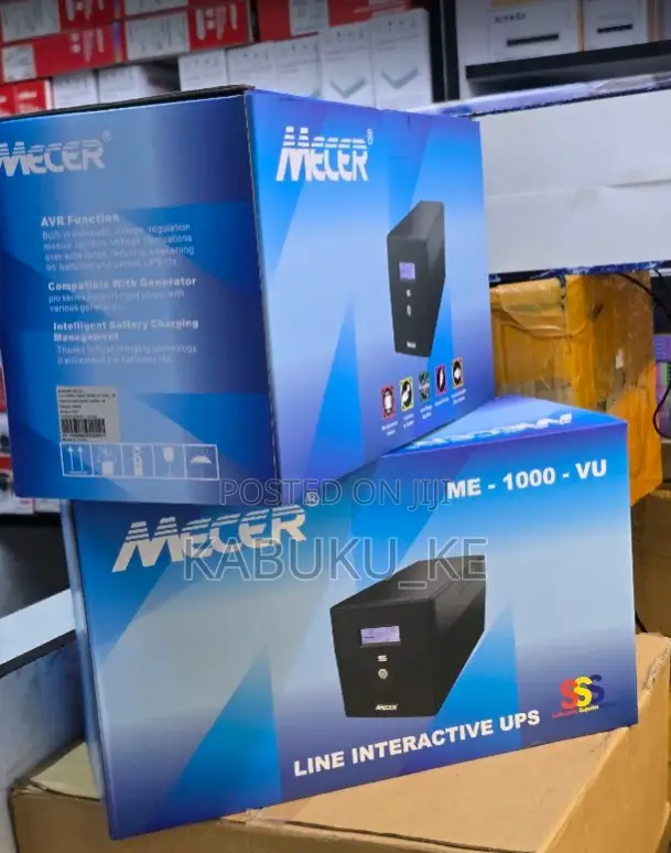 Mecer 1kva Line Interactive Ups 1000va 4ports Ups Me-1000 Vu