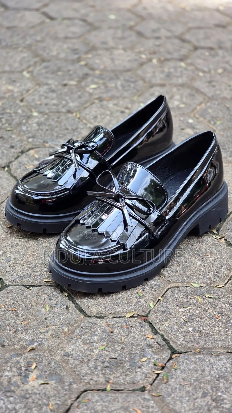 Brogue Platform Shoes