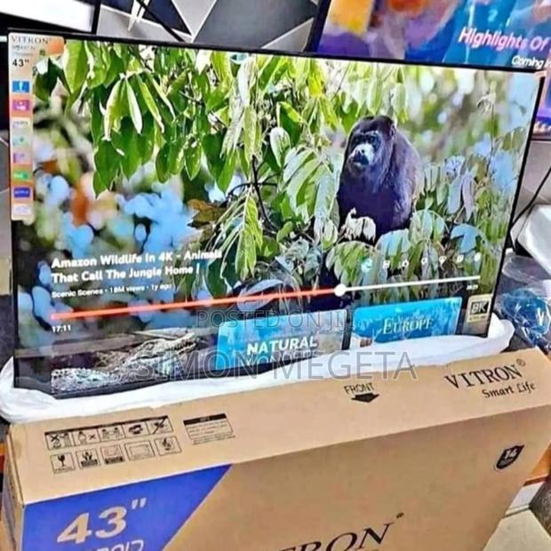 Vitron 43 Inch Android Tv With Remote Control - main view