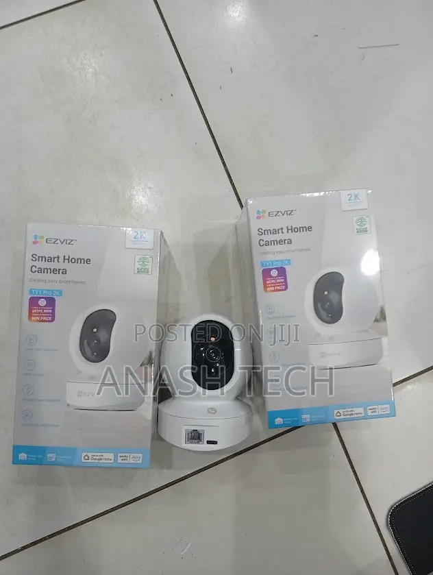 Remote Monitoring Cam Ezviz Ty1 Pro 1080p Full Hd Rotating Wifi Camera