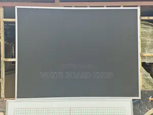 Light Grey Heavy Duty Noticeboard 6 X 4ft – Ideal for Public Hospitals