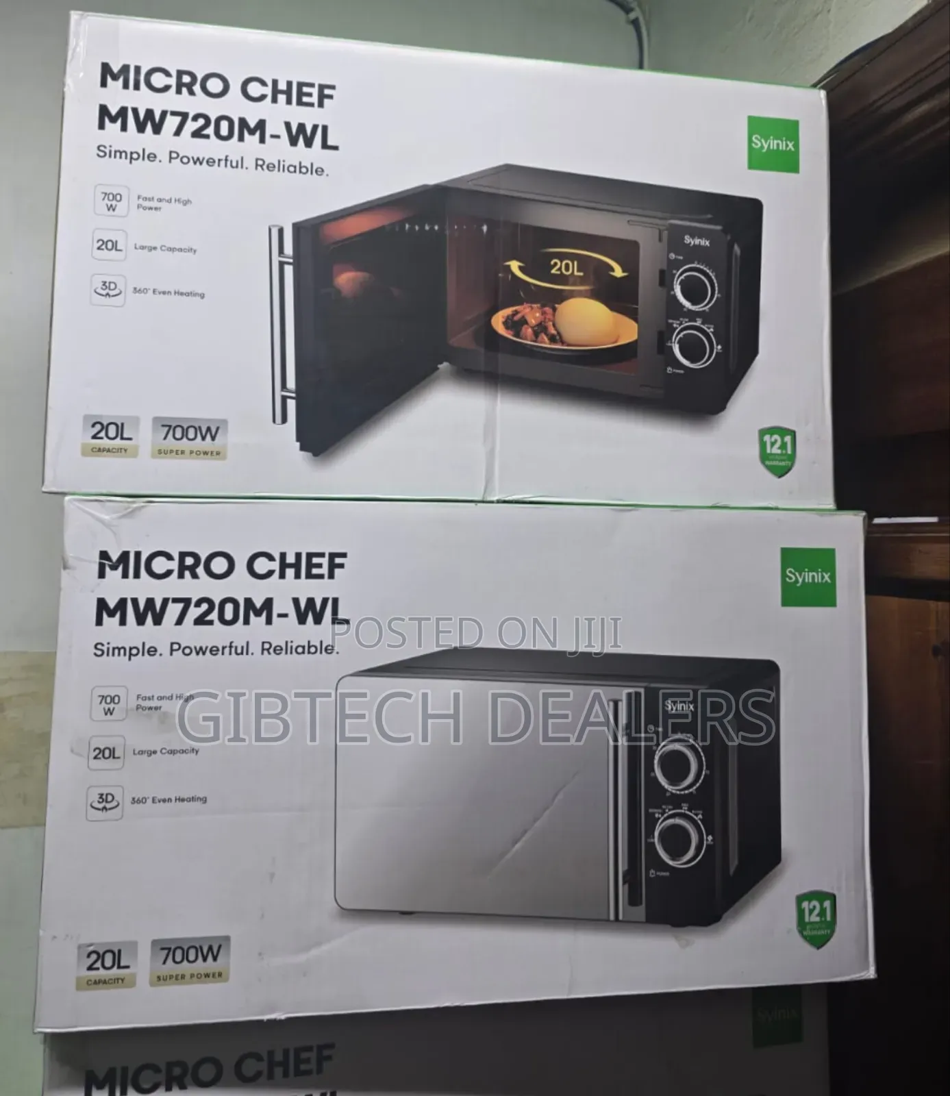 Syinix Manual Microwave 20ltrs