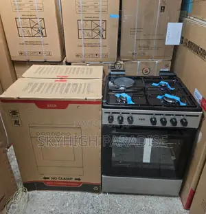60*60 Von Cooker 3 Gas + 1 Electric Standing Cooker