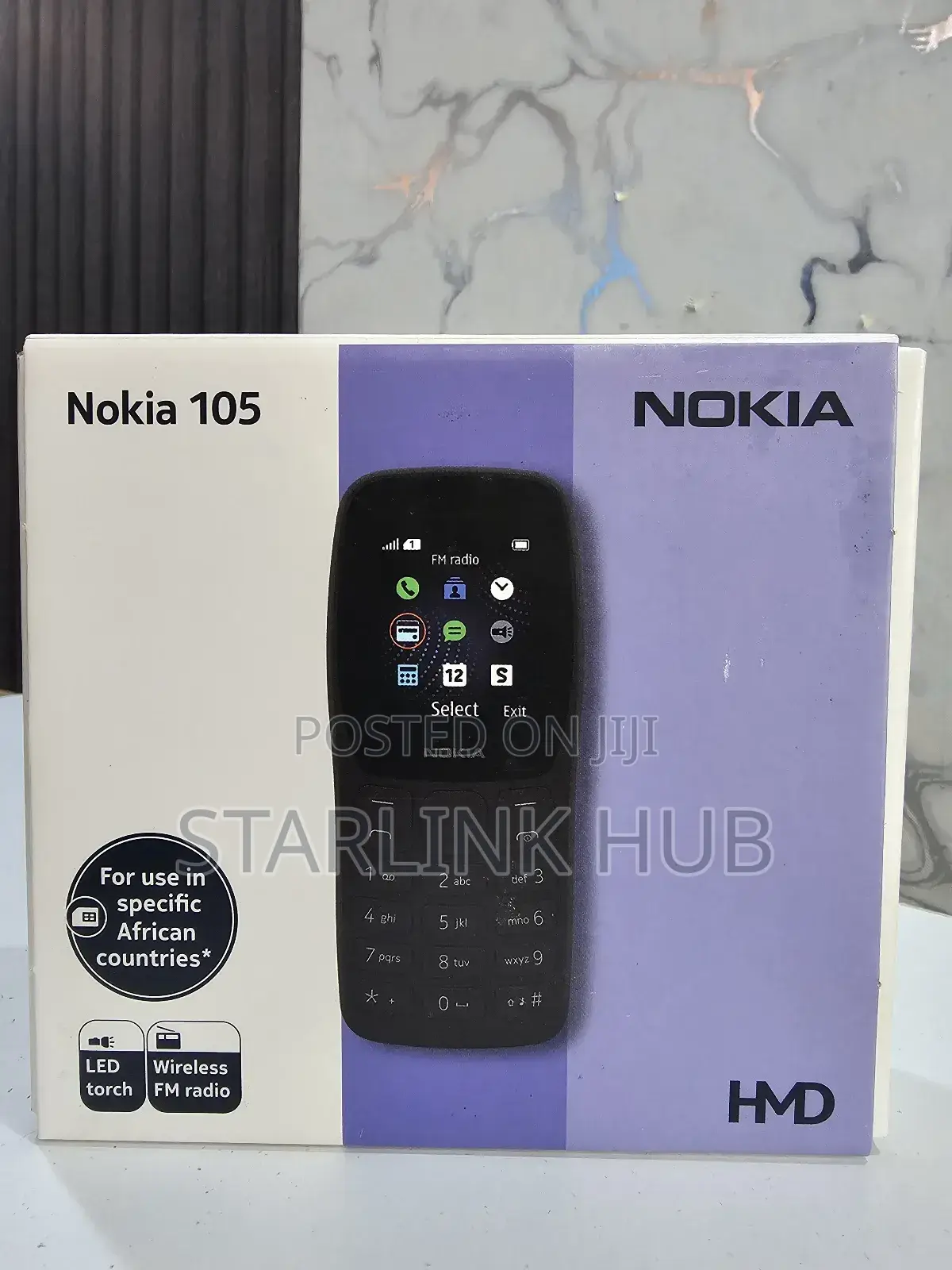 New Nokia 105 Black