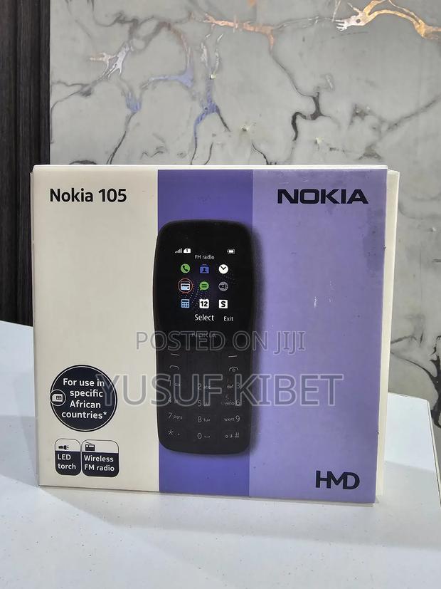 New Nokia 105 Black - thumbnail 3