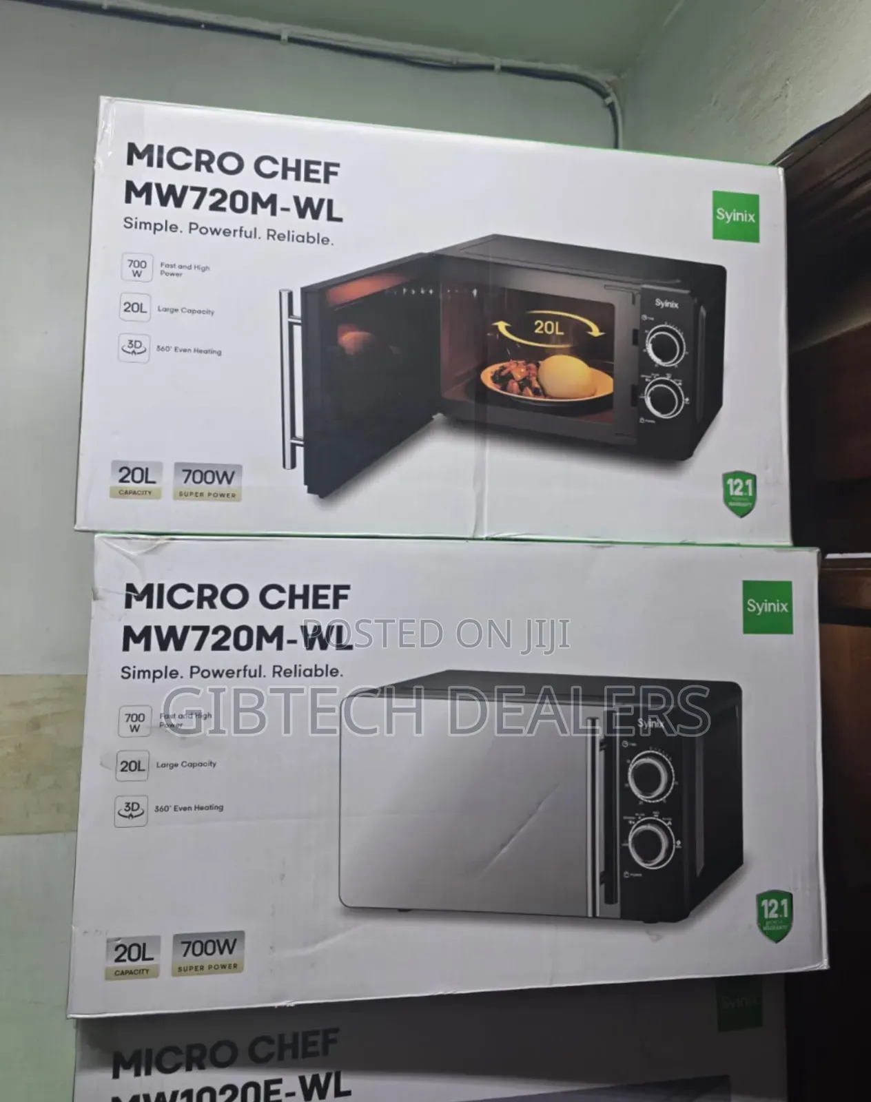 Syinix 20l Manual Microwave Oven 20ltrs