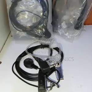 Walkie Talkie Earpiece Anti Radiation Tube and Noise Reduction Feature