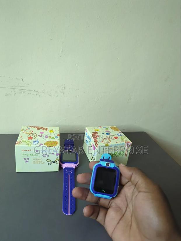 Kids Smart Watch With Simcard LBS Tracking Sos Camera Waterproof - thumbnail 2