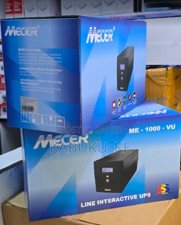 1kva Mecer Line Interactive Ups (Uninterruptable Power Supply)