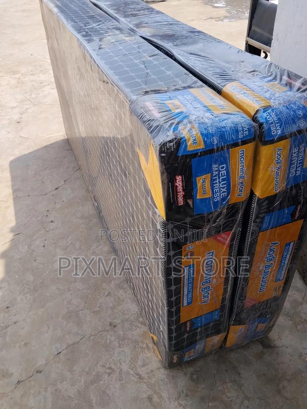 Mattresses 8 Inches Medium Density, 3 1⁄2 by 6 Fts, Quilted Tops
