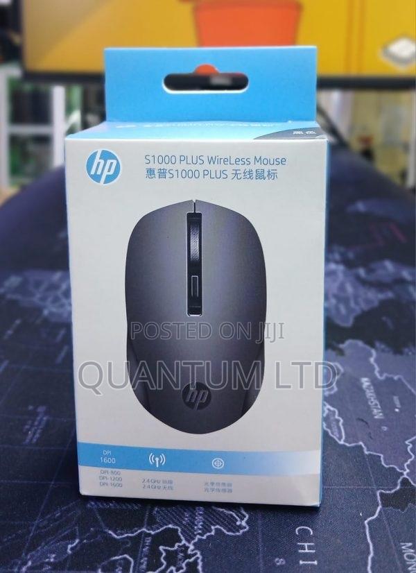 Hp Wireless Silent Mouse S1000 Black