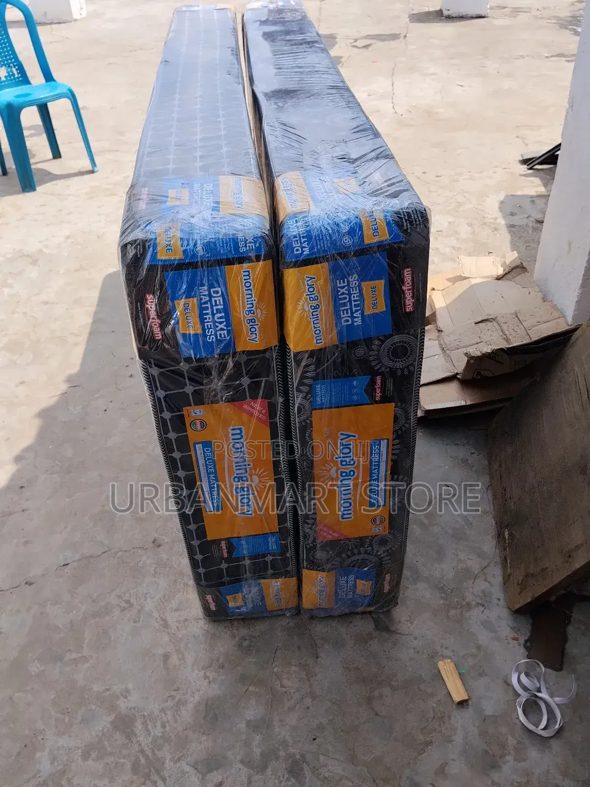 Mattress -Mattress 6 Inches, Medium Density, 3 by 6 Fts, Quilted