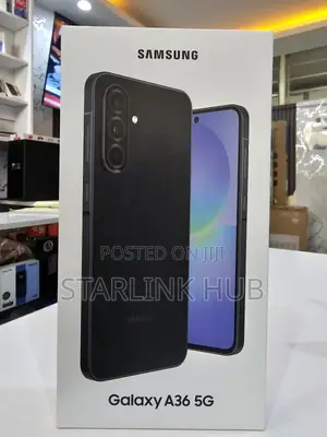 New Samsung Galaxy A36 128 GB Black