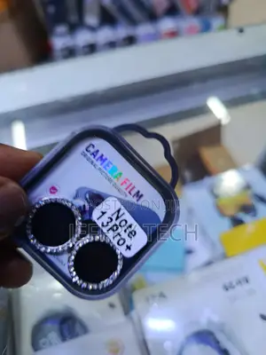 Diamond-Encrusted Camera Lens Protectors for Redmi Note 13 Pro+
