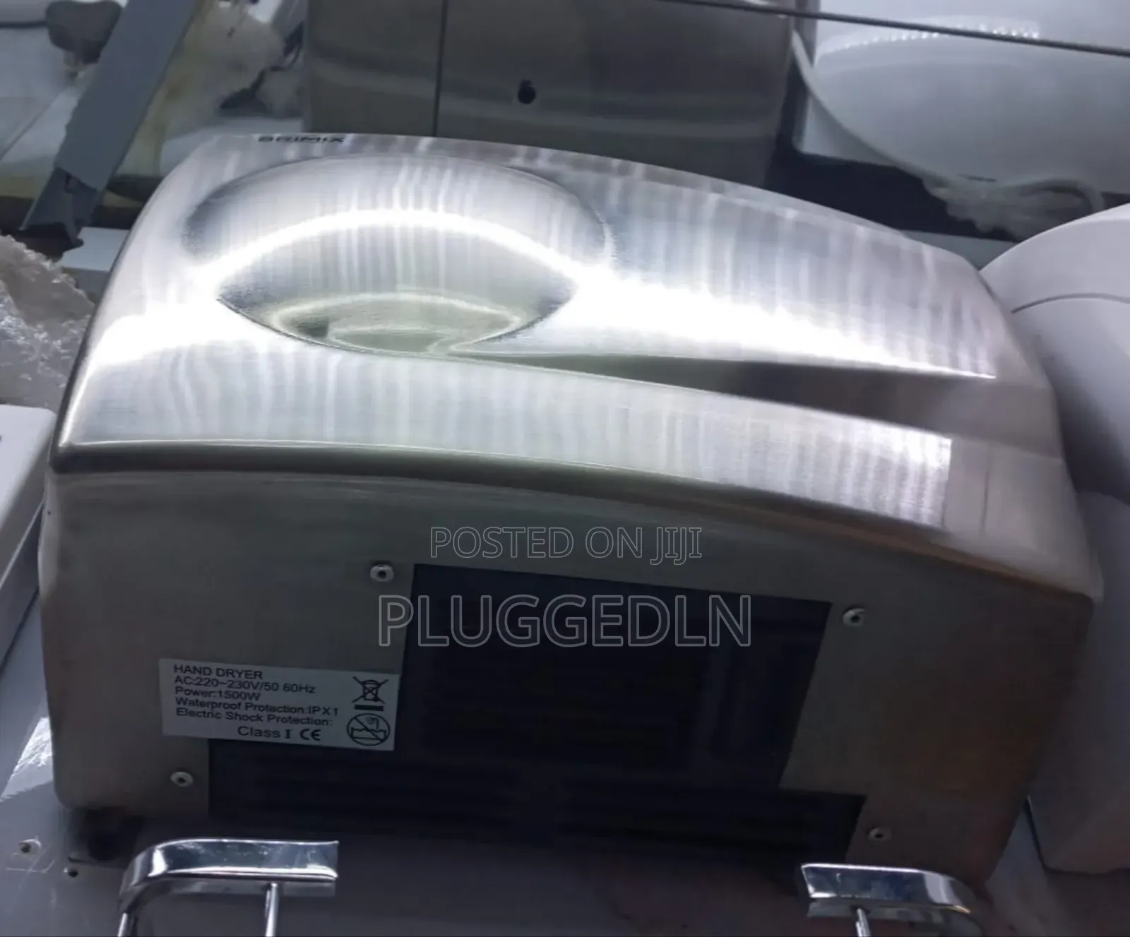 Brimix Automatic Hand Dryer - Metallic