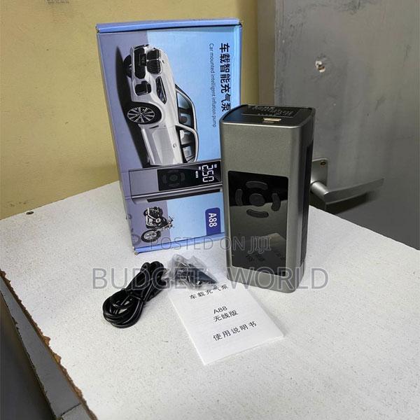 A88 Smart Tyre Inflator With LCD Display Auto Shutoff