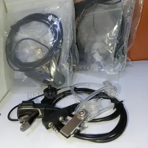 Fbi Radio Call Earphones, Double Pin, Clear Sound Anti Radiation