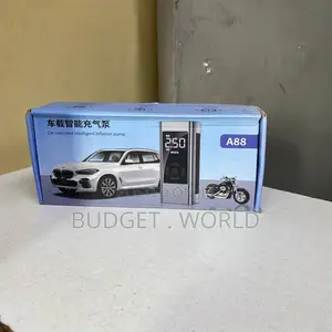 A88 Mini Air Compressor for Car Tyres Fast Inflation