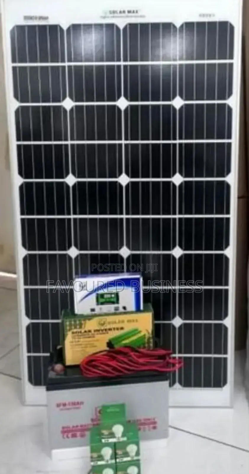 Available 150ah Panels Kit 12vts