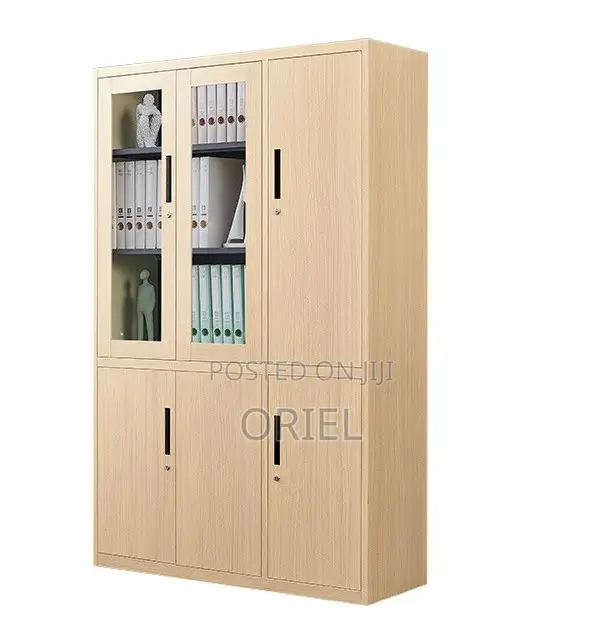 Office Cabinet : Office Wooden 3-Door Cabinet