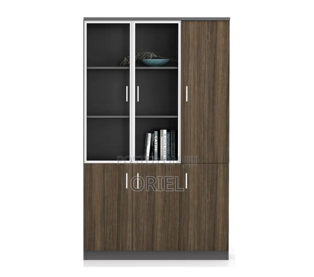 Office Cabinet : Office Wooden 3-Door Cabinet