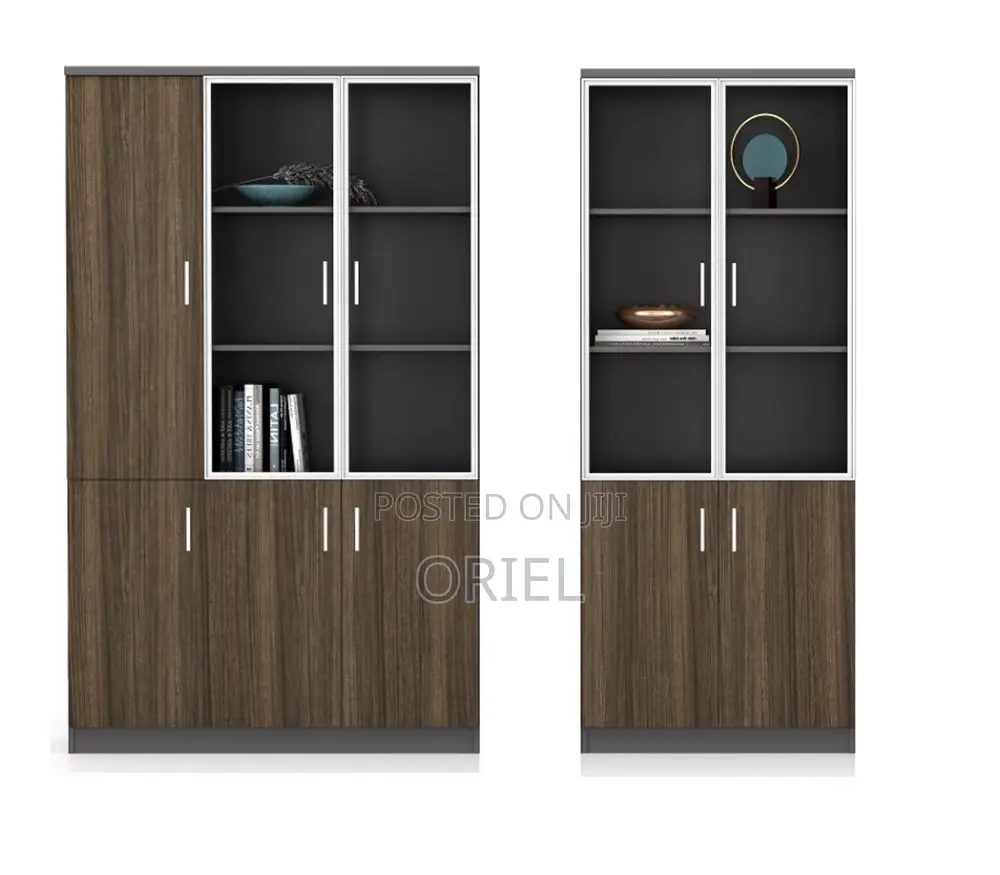 Office Cabinet : Office Wooden 3-Door Cabinet