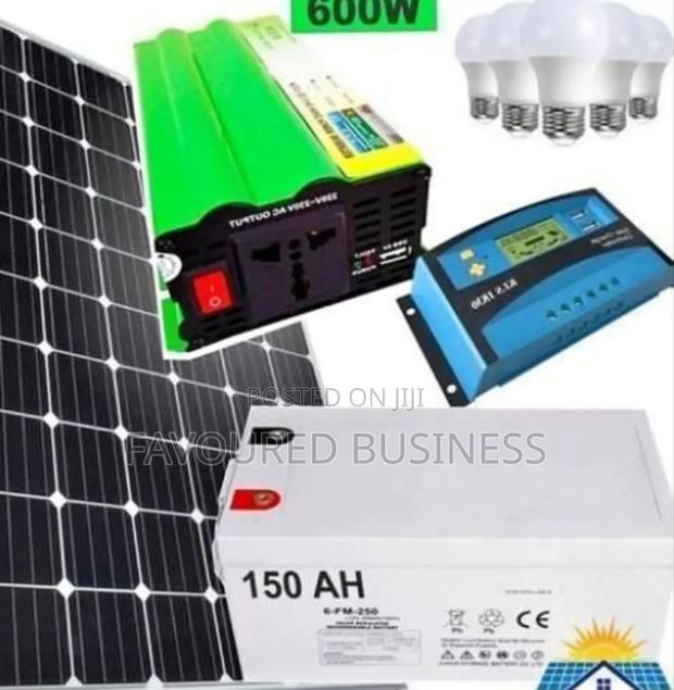 Complete Kit With Solarmax 150ah / 150w Home Solar