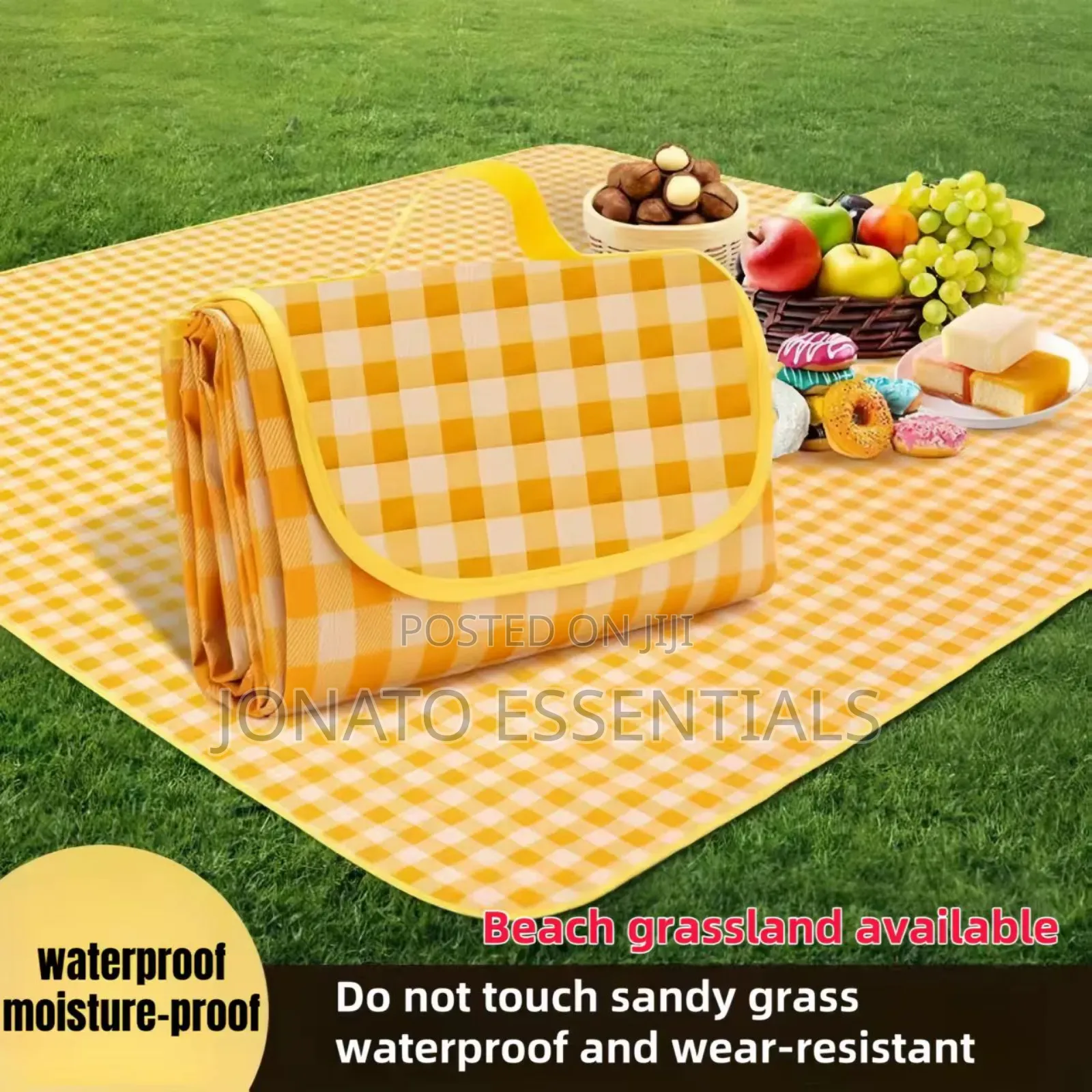 Waterproof 150x200cm Picnic Mat Foldable Camping Carpet