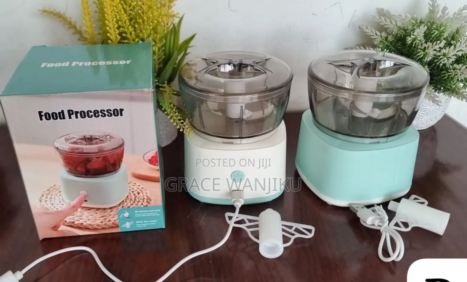 Yl-892 Food Processor Rechargable 2in1 Chopper or Whip