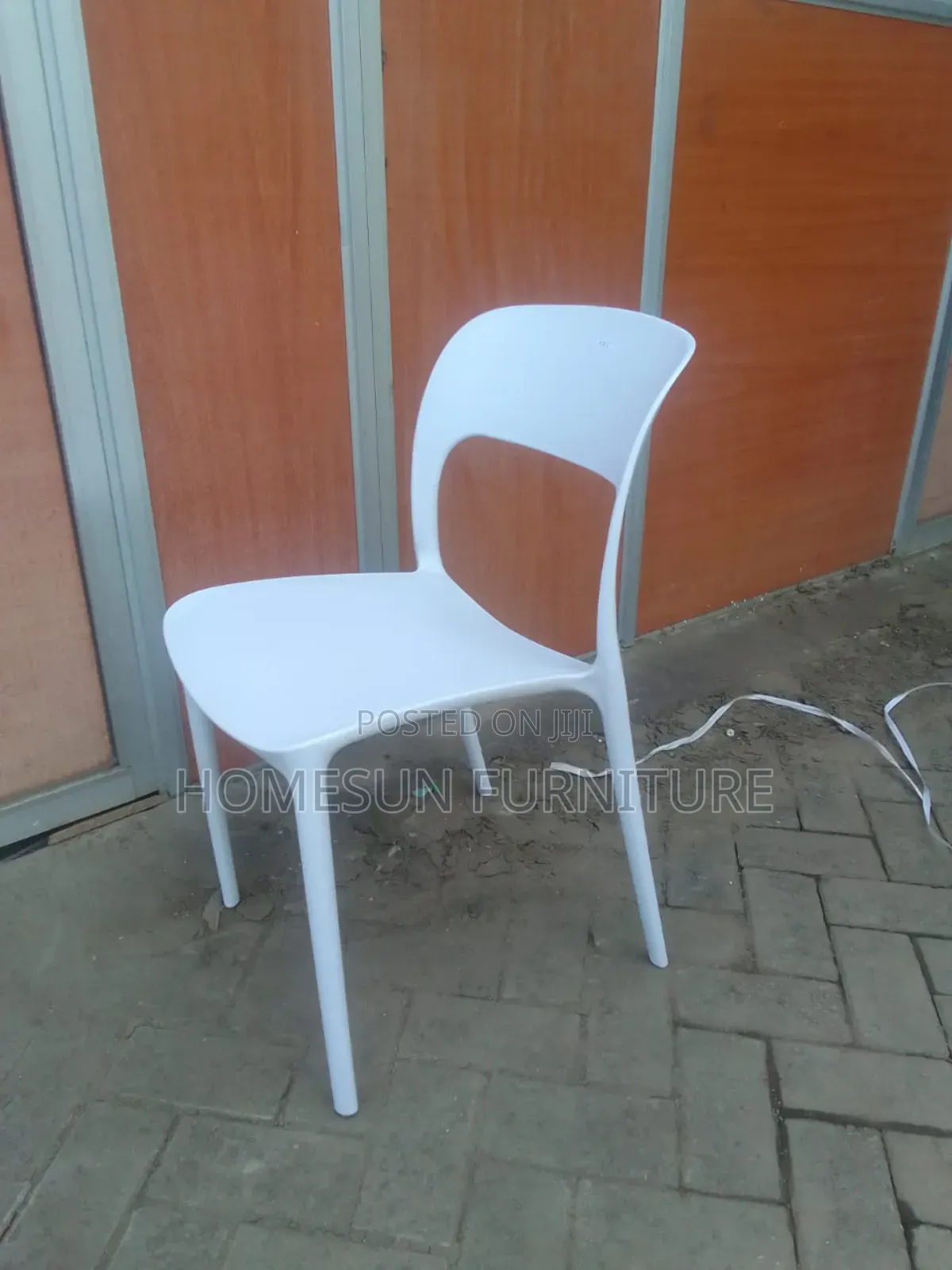 White Strong Plastic Seat