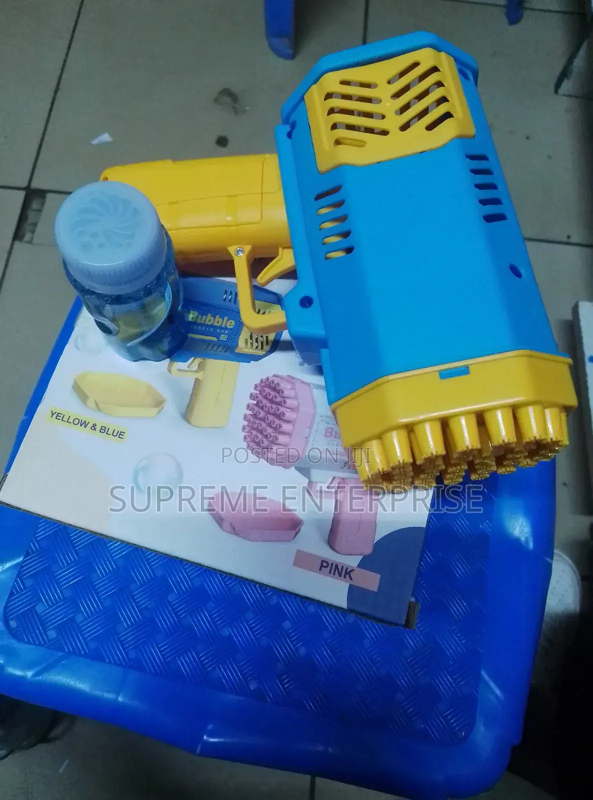 Bubble Gun Machine