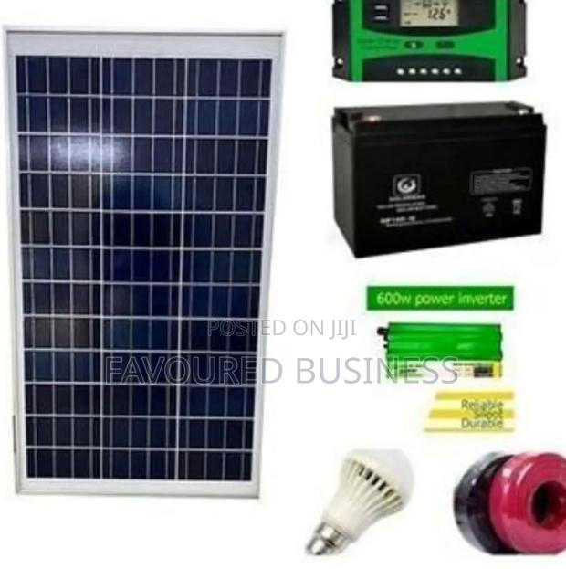 Heavy Duty Solar Kit 150ah /150w Battery Full - main view