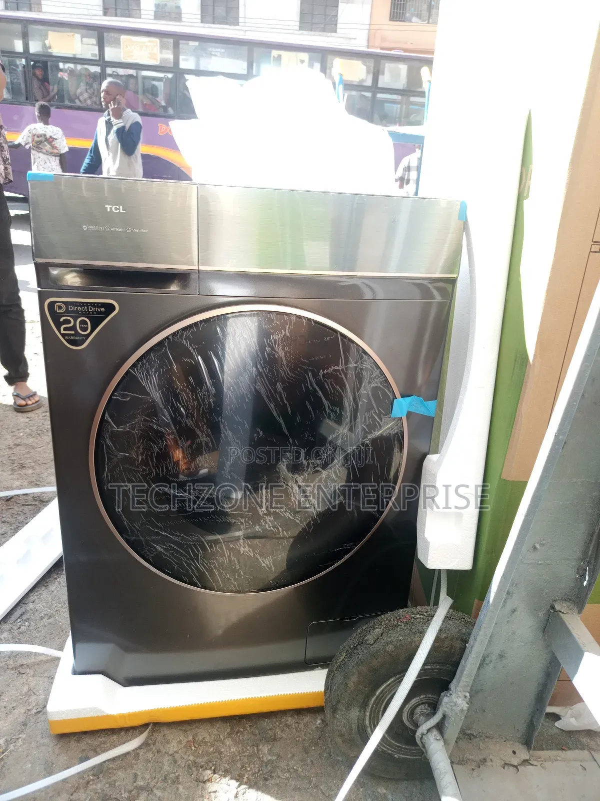 TCL Wash Dry 10kg/7kg C7110wdg Washing Machine With Touch Panel 