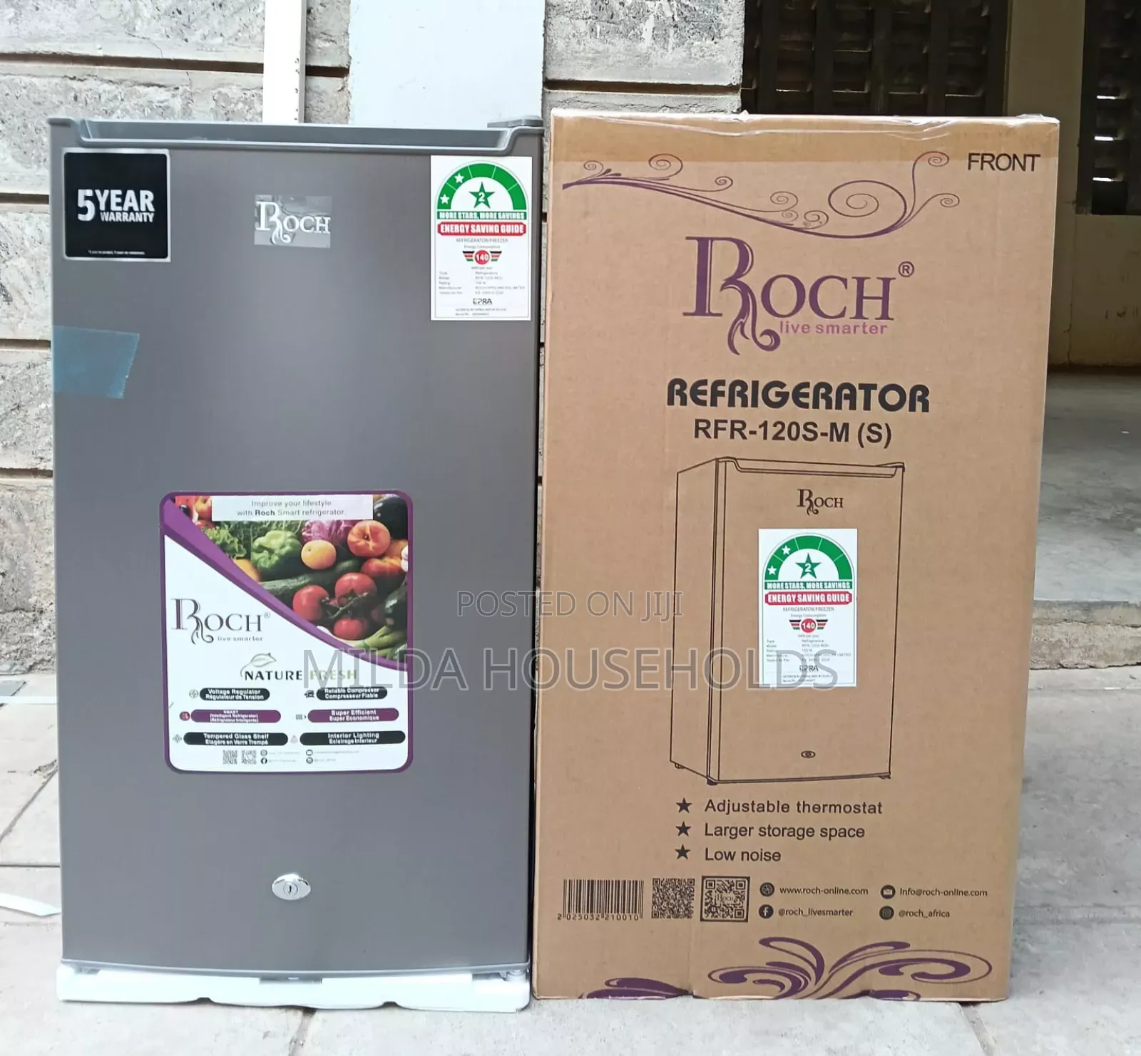 *Roch RFR-120 90 Litres Fridge