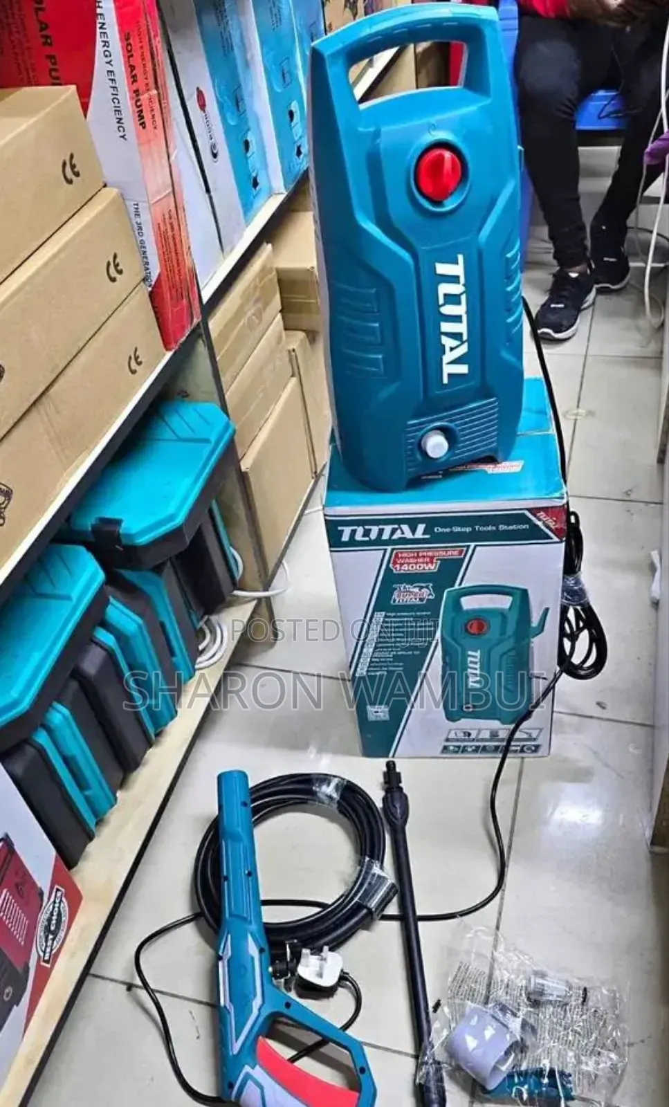 Total 2000w High Pressure Washer/2000w Total High Pressure Washer