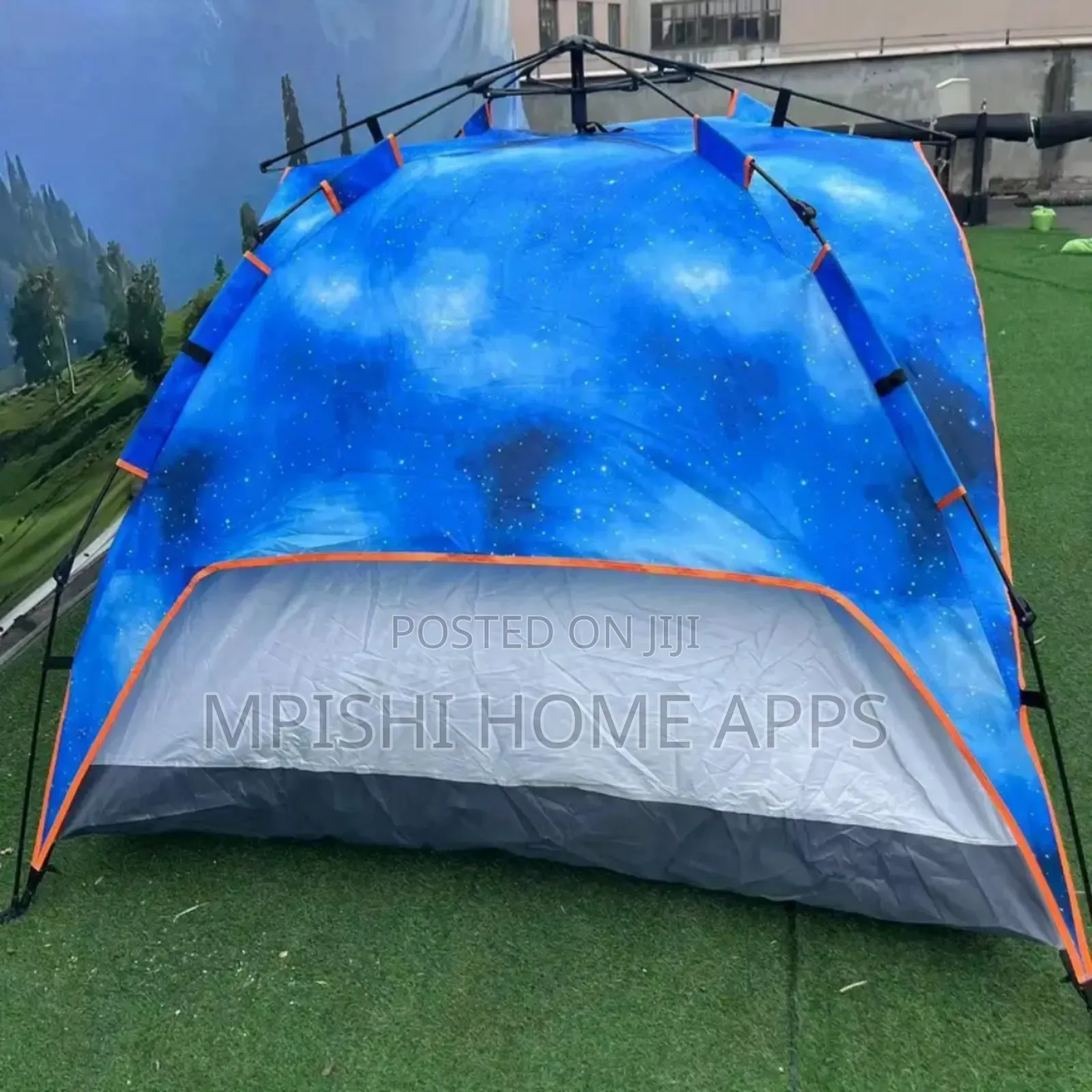 Automatic 3-4 Person Pop-Up Camping Tent