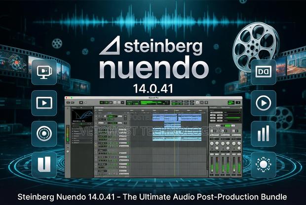 Steinberg Nuendo 14 – Professional Audio Post Production - main view