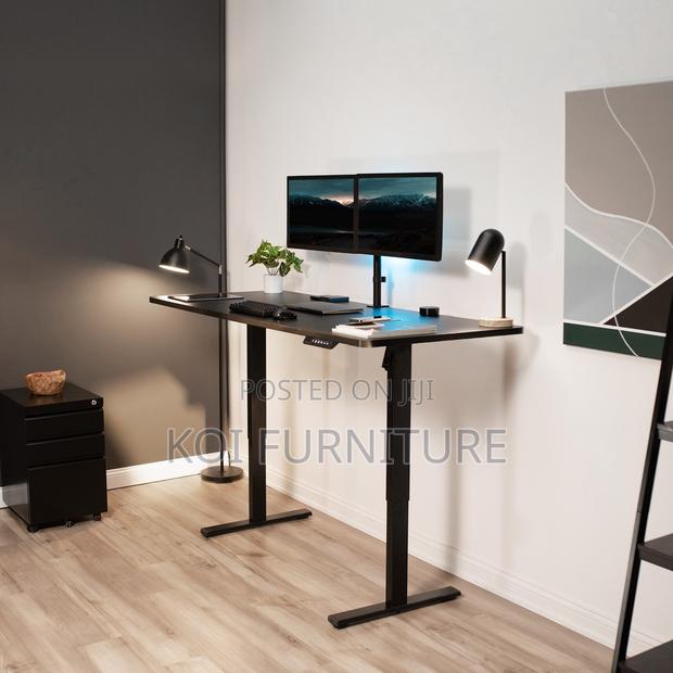 Office Desk : 1.2m Modern Electric Height Adjustable Standing Desk - thumbnail 7