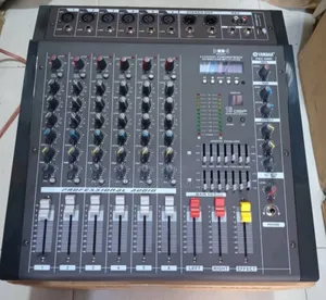 6 Channels Yamaha Powered Mixer Usb and Bluetooth Enabled 1000w