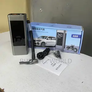 A88 Digital Inflator With Emergency Led Light Power Bank