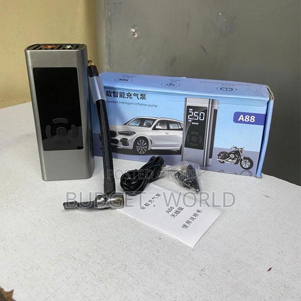 A88 Digital Inflator With Emergency Led Light Power Bank
