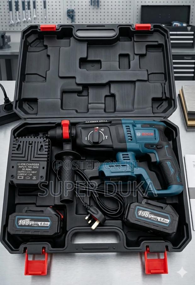 Bosch Cordless Rotary Hammer Drill Set.