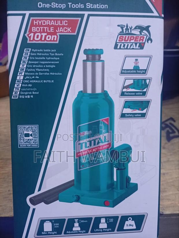 Hydraulic Bottle Jack 10 Tons Machine/Bottle Jack Machine - main view