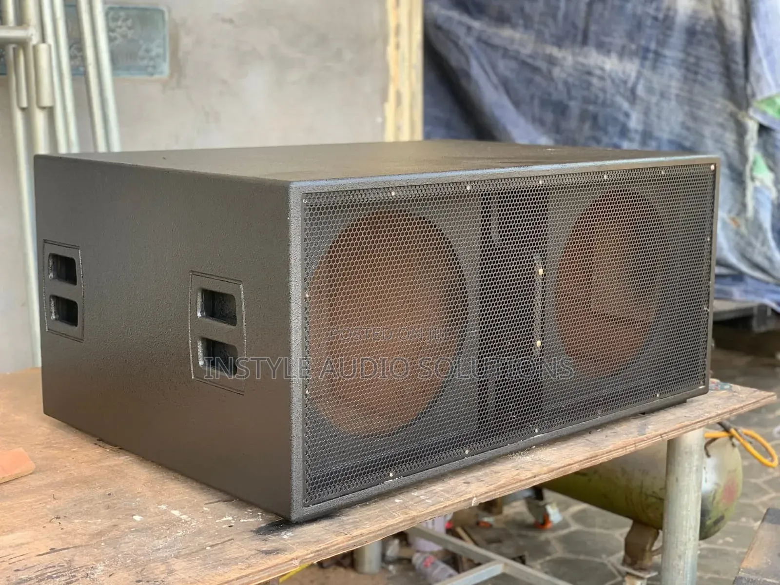 18" Top Quality Empty Bass Box Speaker Place Order in Advance