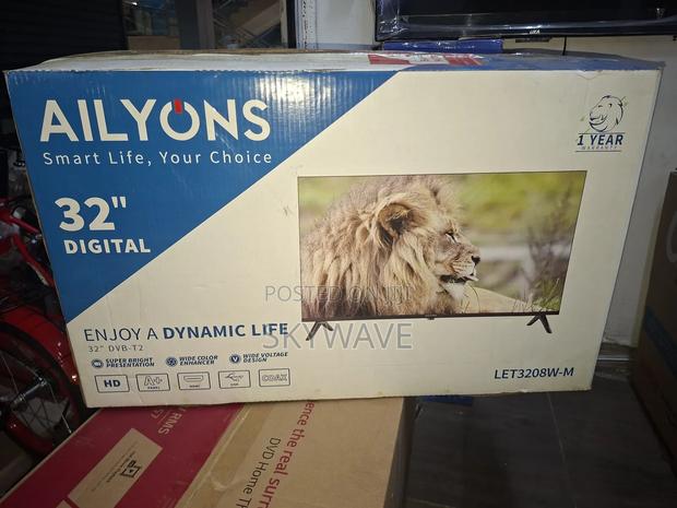 Ailyons 32inches Frameless Digital Led Tv - thumbnail 2