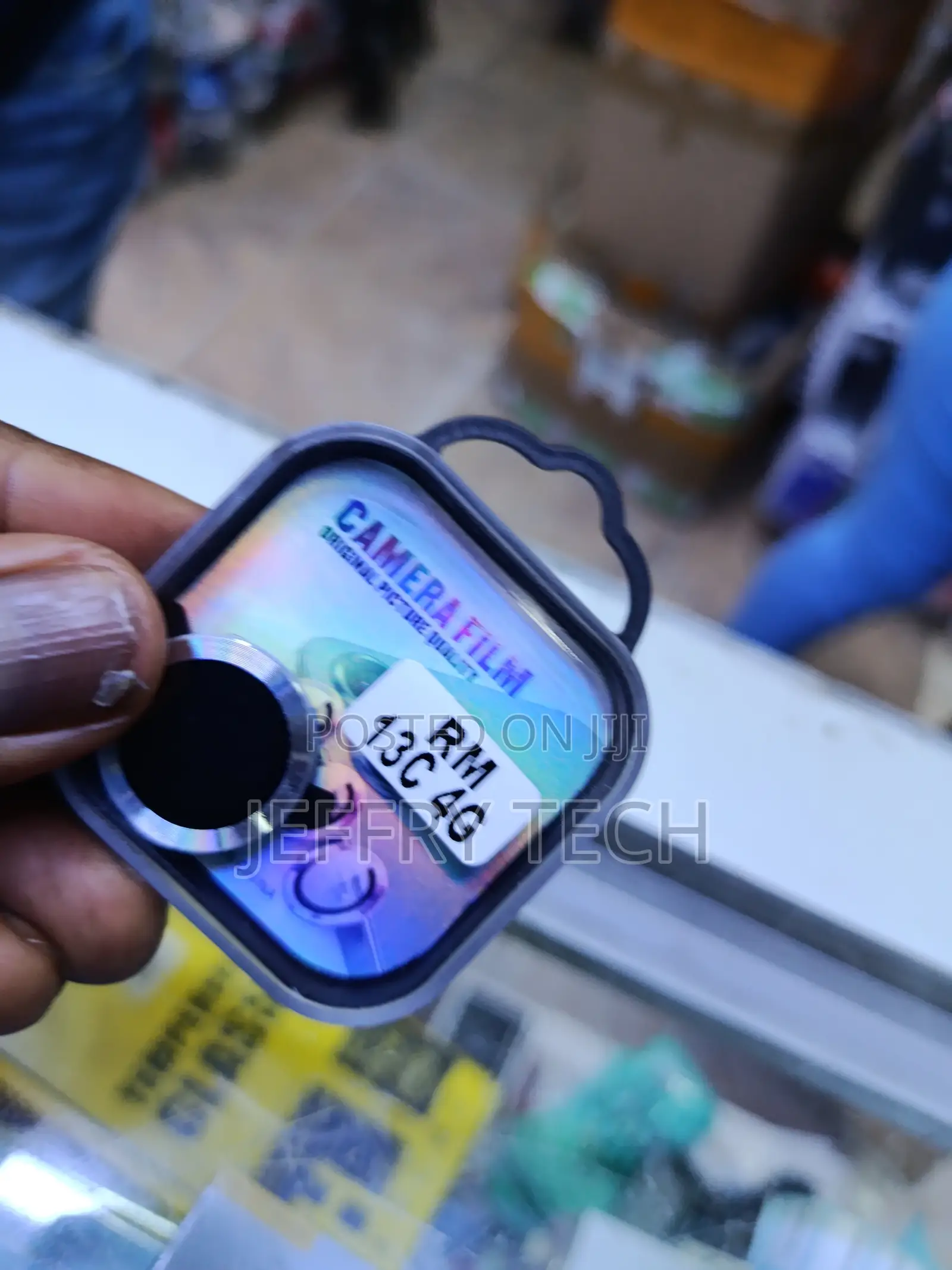 Vellio Ring Metal Camera Film Protector Designed for the Redmi 13c 4g.
